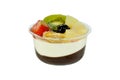 Mixed fruit pudding Royalty Free Stock Photo