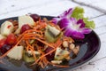 Mixed fruit salad thai style 02 Royalty Free Stock Photo