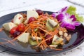 Mixed fruit salad thai style 03 Royalty Free Stock Photo