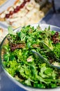 Mixed greens salad Royalty Free Stock Photo