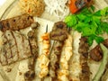 Mixed grilled meat