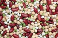 Mixed legume beans Royalty Free Stock Photo