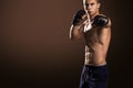 Mixed Martial Arts Fighter Royalty Free Stock Photo