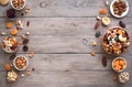 Mixed nuts and dried fruits Royalty Free Stock Photo