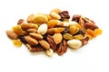 Mixed Nuts Healthy snack close up Royalty Free Stock Photo