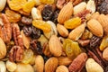 Mixed Nuts Healthy snack close up Royalty Free Stock Photo