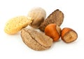 Mixed Nuts in the Shell Royalty Free Stock Photo