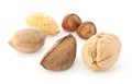 Mixed Nuts in the Shell Royalty Free Stock Photo