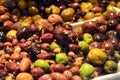Mixed olives Royalty Free Stock Photo
