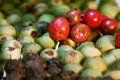 Mixed peppercorns background Royalty Free Stock Photo
