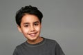 Mixed race boy smiling Royalty Free Stock Photo