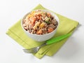 Mixed rice with vegetables