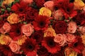 Mixed rose wedding flowers Royalty Free Stock Photo