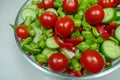 Mixed salad for dinner Royalty Free Stock Photo