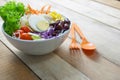 Mixed salad. Royalty Free Stock Photo