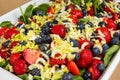 Mixed salad of the summer Royalty Free Stock Photo