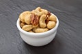 Mixed Salted Nuts Royalty Free Stock Photo