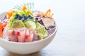 mixed sashimi set Royalty Free Stock Photo