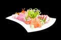 Mixed sashimi Royalty Free Stock Photo