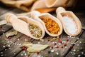 Mixed spices Royalty Free Stock Photo