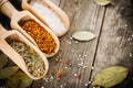 Mixed spices Royalty Free Stock Photo