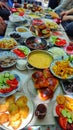 Mixed Turkish breakfast Royalty Free Stock Photo