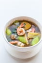 Mixed Vegetable Soup Royalty Free Stock Photo