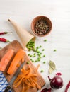 mixed vegetables background Royalty Free Stock Photo