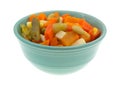 Mixed vegetables in a small bowl