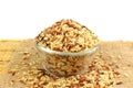 Mixed wild organic brown rice Royalty Free Stock Photo