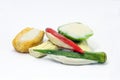 Mixed Yong Tau Foo Royalty Free Stock Photo