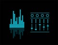 Mixer audio console icon