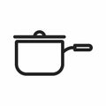 Mixing Bowl icon vector Royalty Free Stock Photo