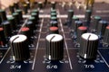 Mixing console