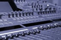 Mixing Console Royalty Free Stock Photo