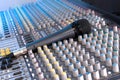 Mixing console Royalty Free Stock Photo