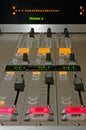 Mixing Console Detail