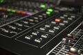 Mixing Console 2 Royalty Free Stock Photo