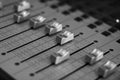 Mixing Desk Royalty Free Stock Photo