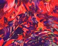 Mixing red and dark blue Color abstract painting background of Art Ink Paint Explode Colorful Fantasy Royalty Free Stock Photo