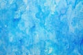 mixture of different blues for a watery watercolor texture