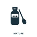 Mixture icon. Line style icon design. UI. Illustration of mixture icon. Pictogram isolated on white. Ready to use in web