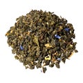 The mixture TIEGUANYIN oolong tea with wild strawberry, sunflowe