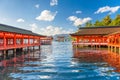 Miyajima, Hiroshima, Japan at Itsukushima Shrine Royalty Free Stock Photo