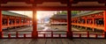 Miyajima Island, The famous Floating Torii gate Royalty Free Stock Photo