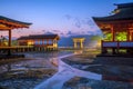 Miyajima Island, The famous Floating Torii gate Royalty Free Stock Photo