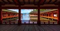 Miyajima Island, The famous Floating Torii gate Royalty Free Stock Photo