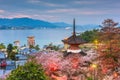 Miyajima Island, Hiroshima, Japan in spring Royalty Free Stock Photo