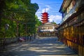 Miyajima Island Pagoda - Japan Royalty Free Stock Photo