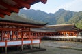 Miyajima Itsukushima Shrine, famous landmark in Hiroshima, Japan